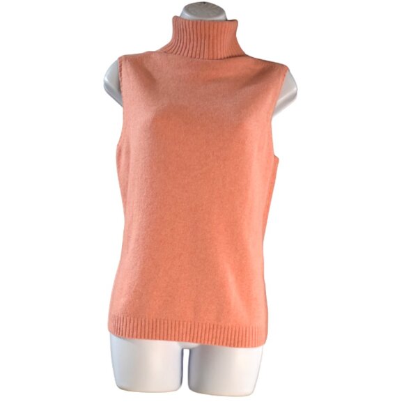 Ann Taylor Sweaters - Ann Taylor LOFT High Neck Sleeveless Turtle Neck Wool Blend Sweater Size Large